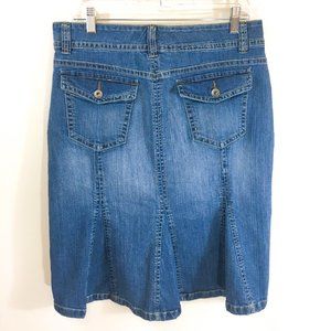 Gloria Vanderbilt Ruffle Skirt